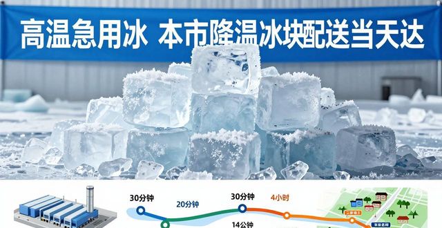 降温冰块配送流程_高效靠谱冰块运输_镇江降温冰块配送